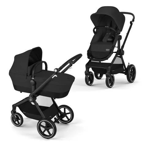 Cybex Eos Lux duovagn i svart