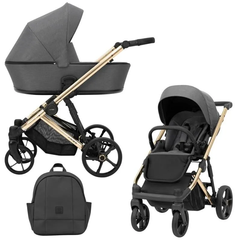 Arizo 2-i-1 barnvagn Graphit